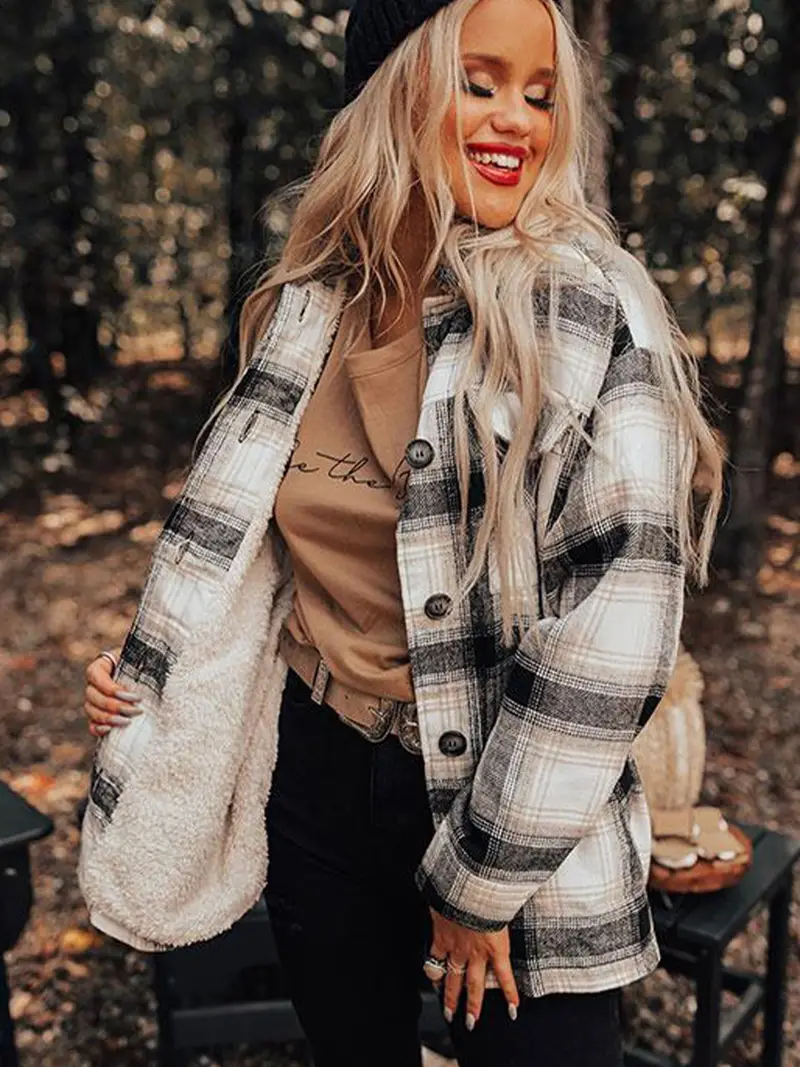 Cozy Evening - Plaid Shacket